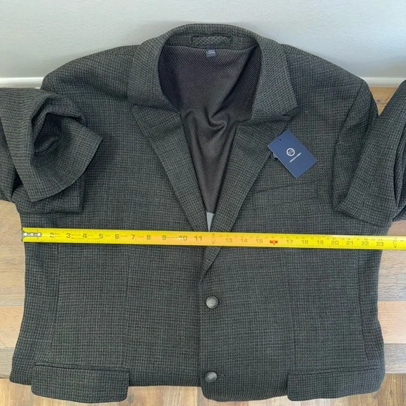 Jos. A. Bank Olive travelers performance collections sportcoat, size 46 Regular